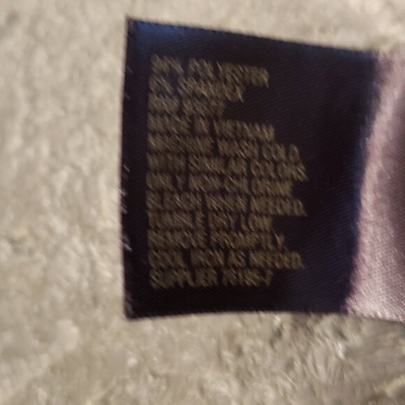 Worthington Black Draped Mock Neck Tank, Size:  XL - Picture 9 of 9